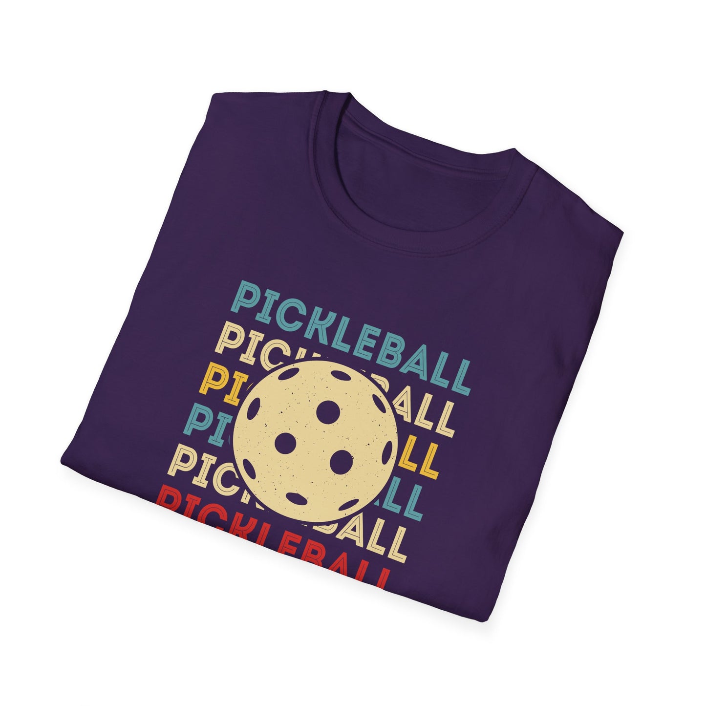 Men's Fun Pickleball T-shirt - Pickleball and Ball