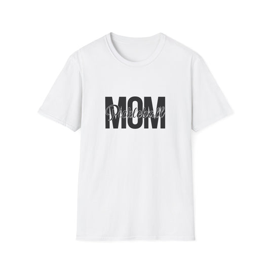 Women's Funny Pickleball T-Shirt - Pickleball Mom White