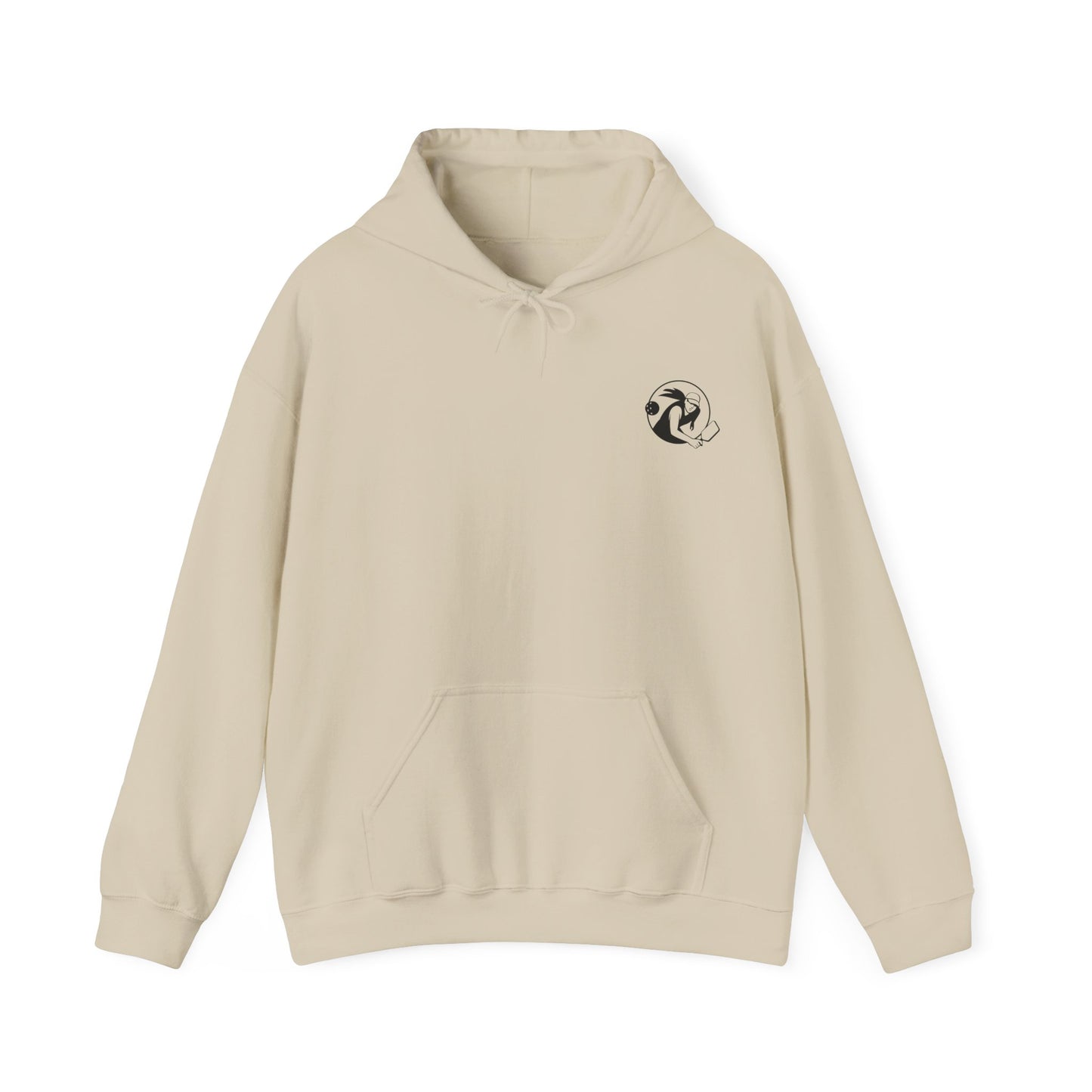 Women's Pickleball Hoodie - Some People Just Born to Play Pickleball Beige