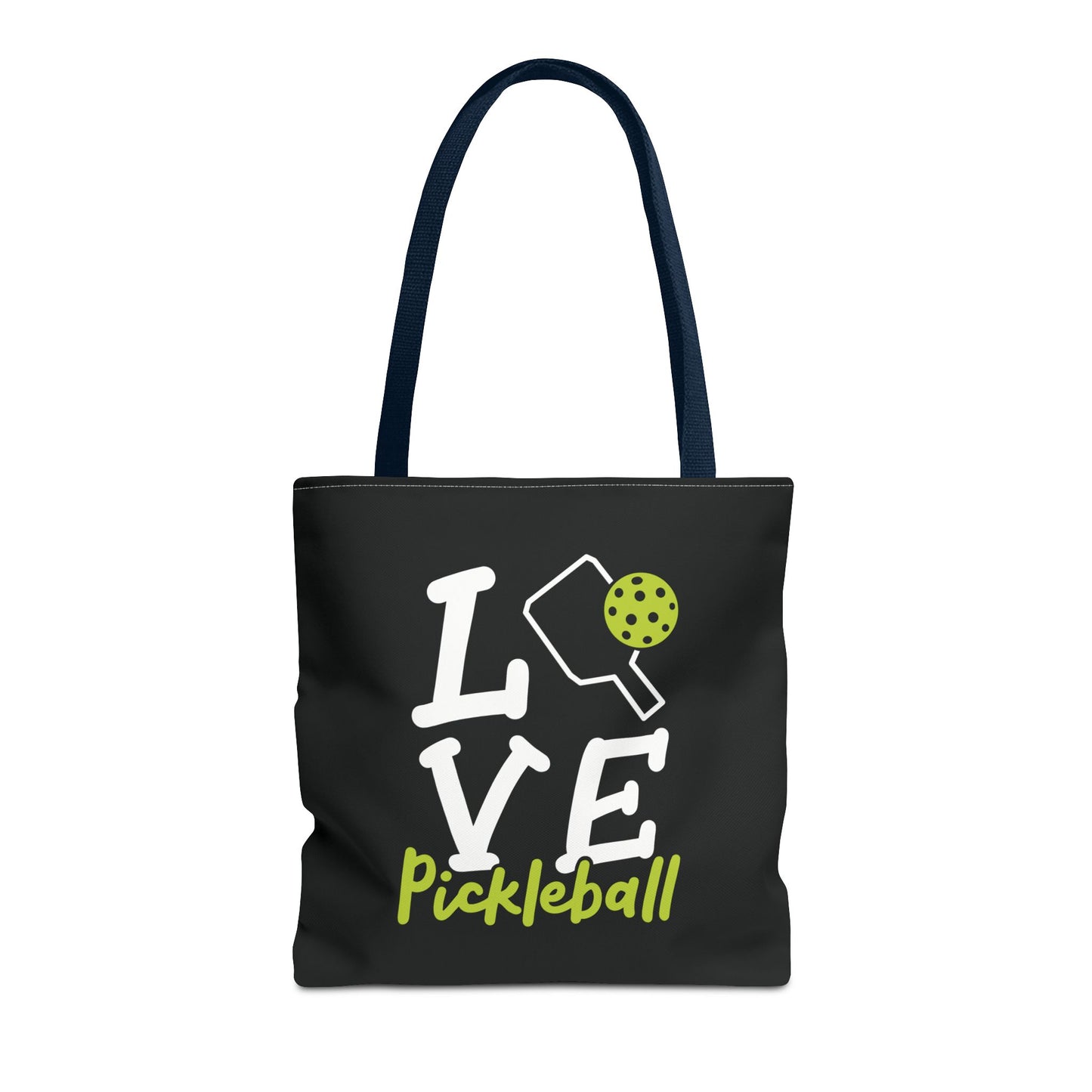 Pickleball Stylish Tote Bag - Love Pickleball Navy