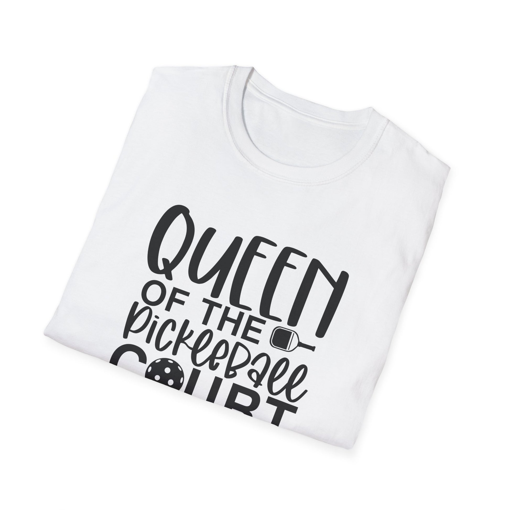 Women's Lightweight Pickleball T-shirt - Queen of the Pickleball Court