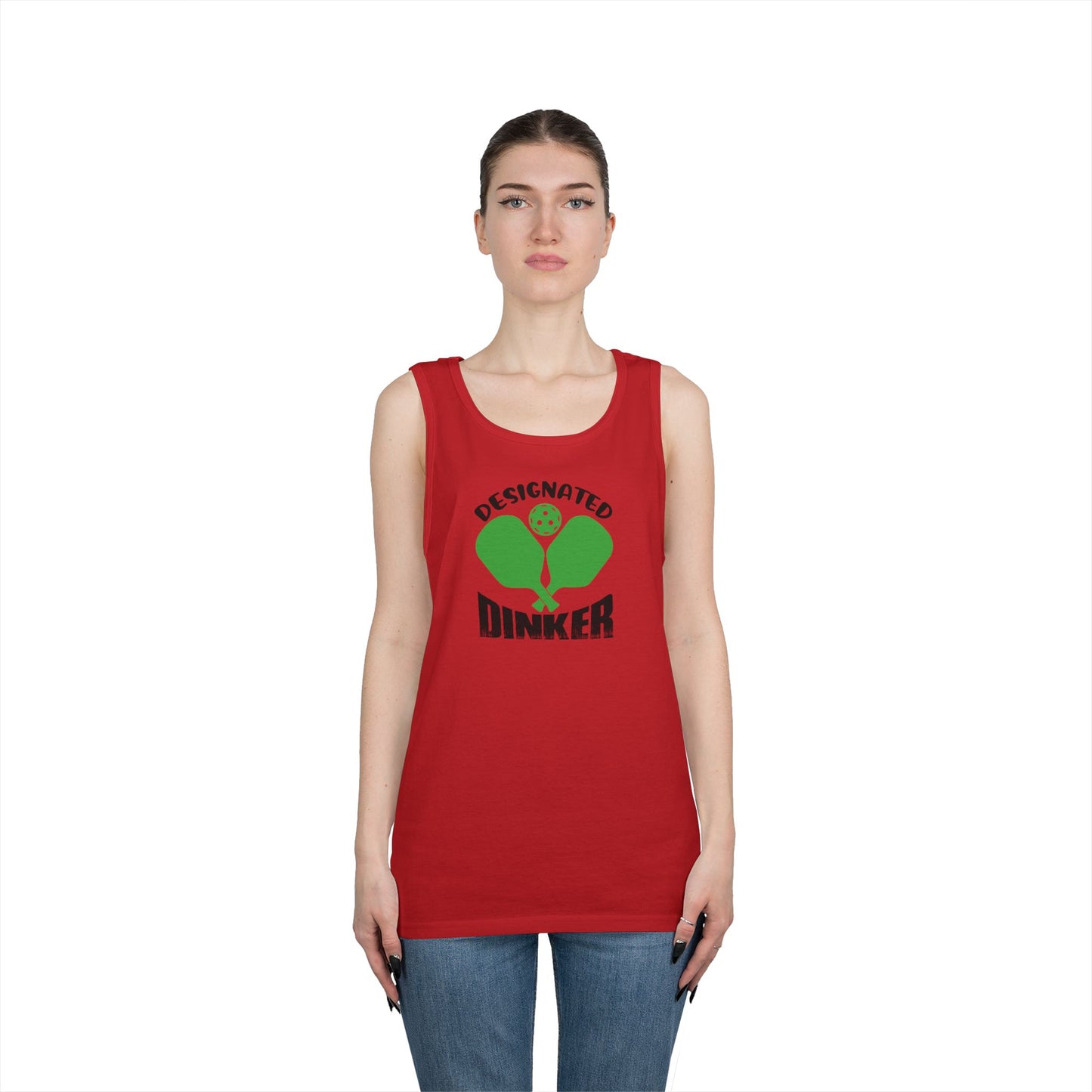 Women's Comfy Pickleball Tank Top - Designated Dinker