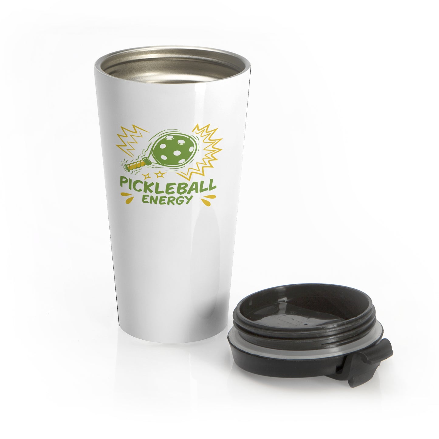 Pickleball Durable Travel Mug - Pickleball Energy