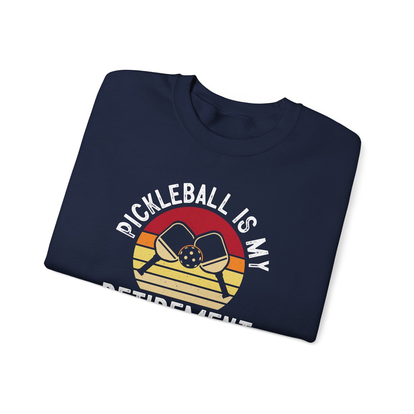 Women's Cool Pickleball Sweatshirt - Pickleball Is My Retirement Plan