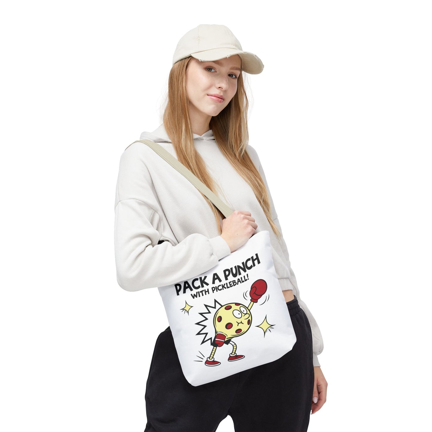 Pickleball Stylish Tote Bag - Pack a Punch with Pickleball