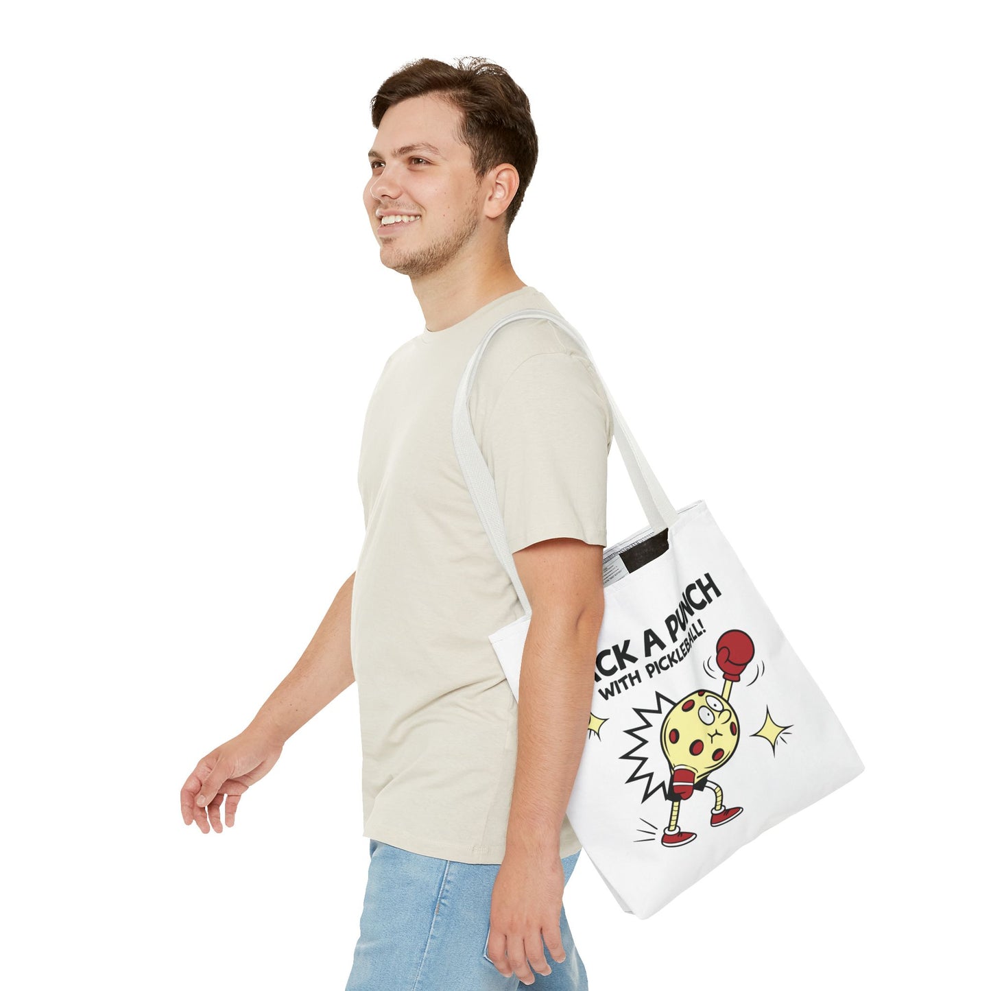 Pickleball Stylish Tote Bag - Pack a Punch with Pickleball