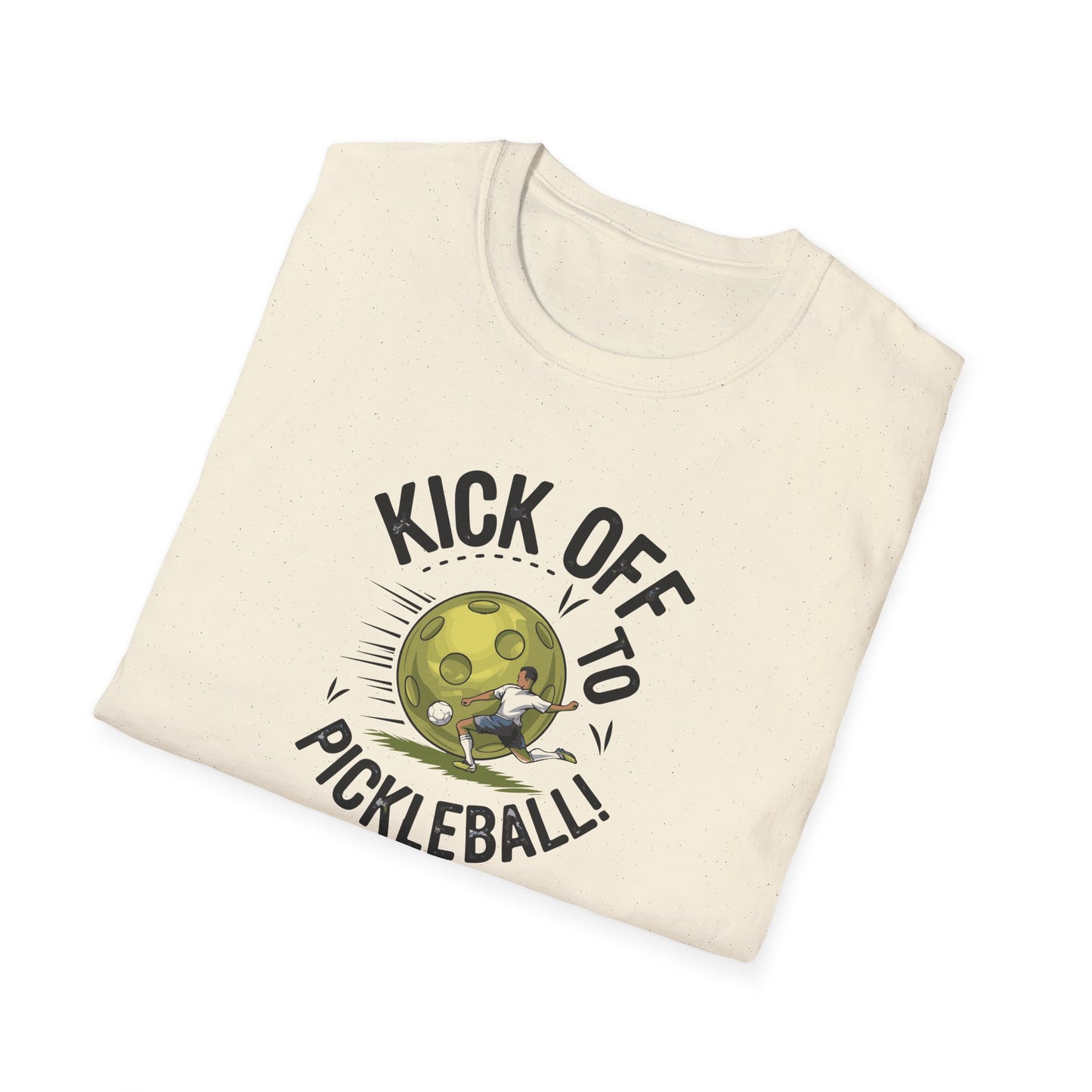 Men's Durable Pickleball T-shirt - Kick Off to Pickleball