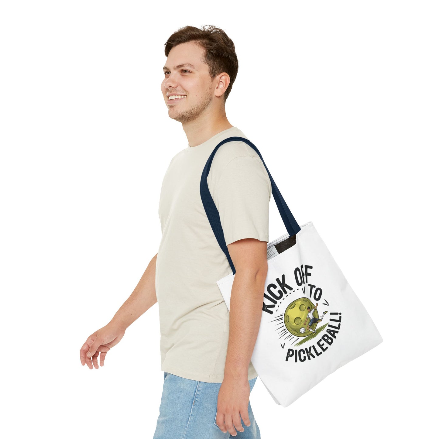 Pickleball Unique Tote Bag - Kick Off to Pickleball