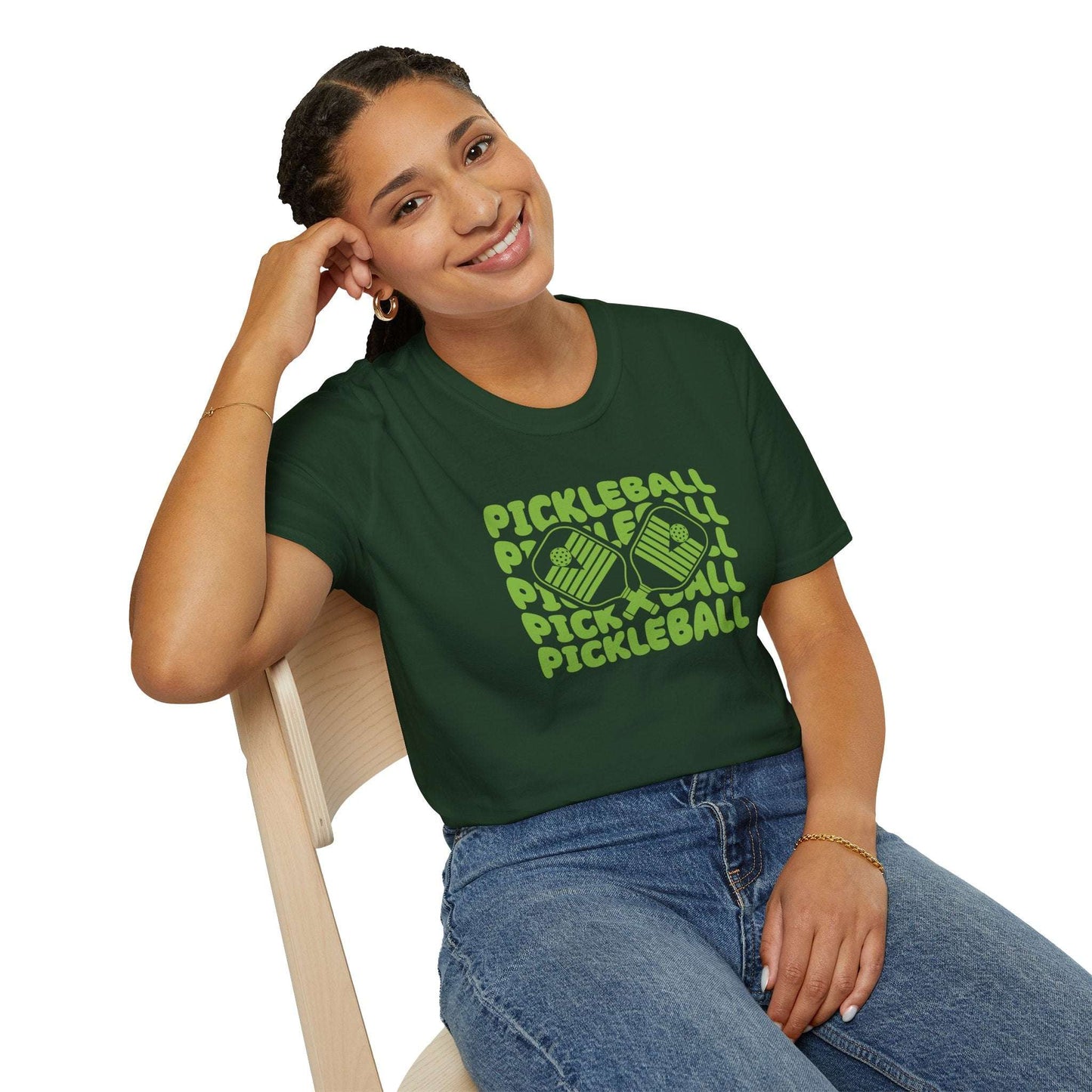 Women's Fun Pickleball T-shirt - Pickleball Echo