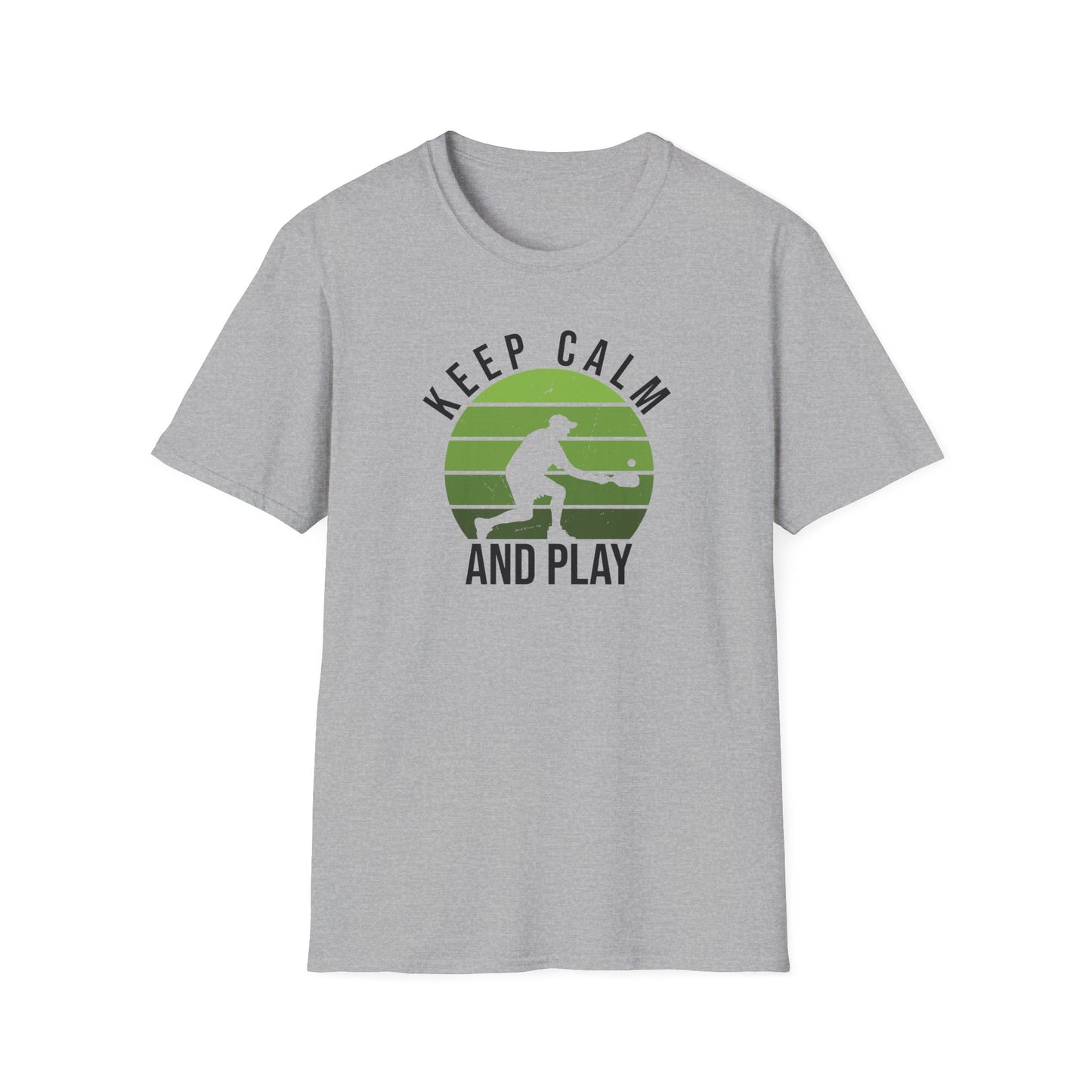Women's Playful Pickleball T-shirt - Keep Calm and Play