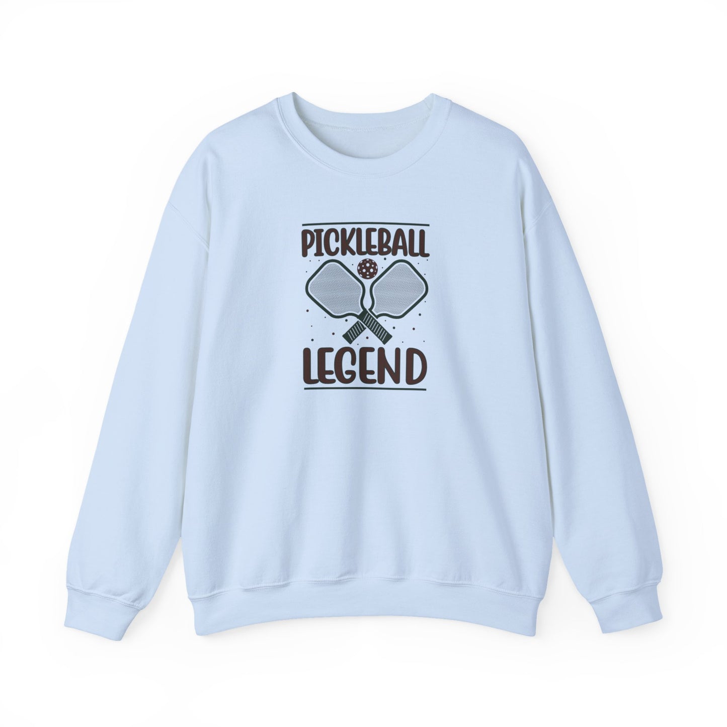 Women's Durable Pickleball Sweatshirt - Pickleball Legend Blue