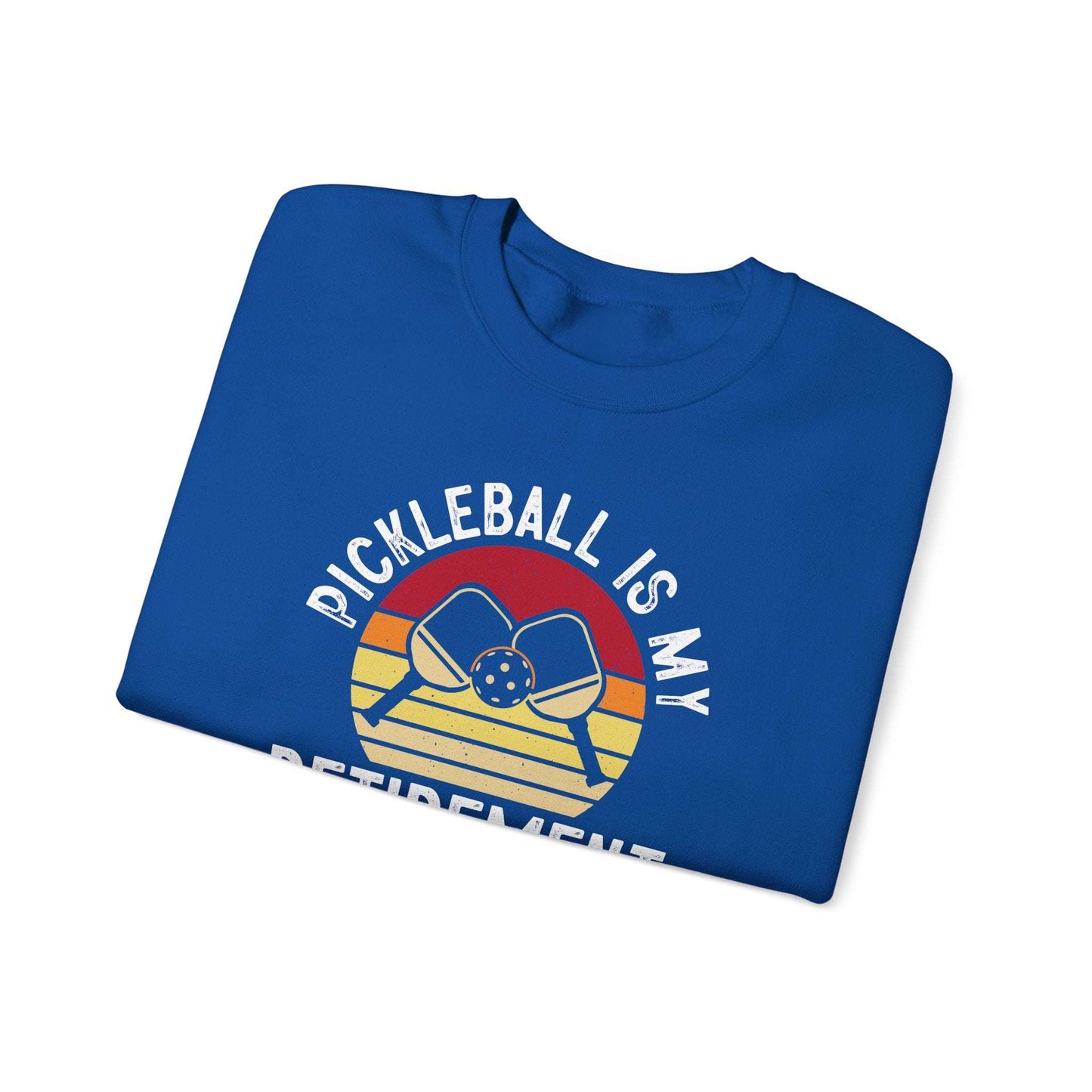 Women's Cool Pickleball Sweatshirt - Pickleball Is My Retirement Plan