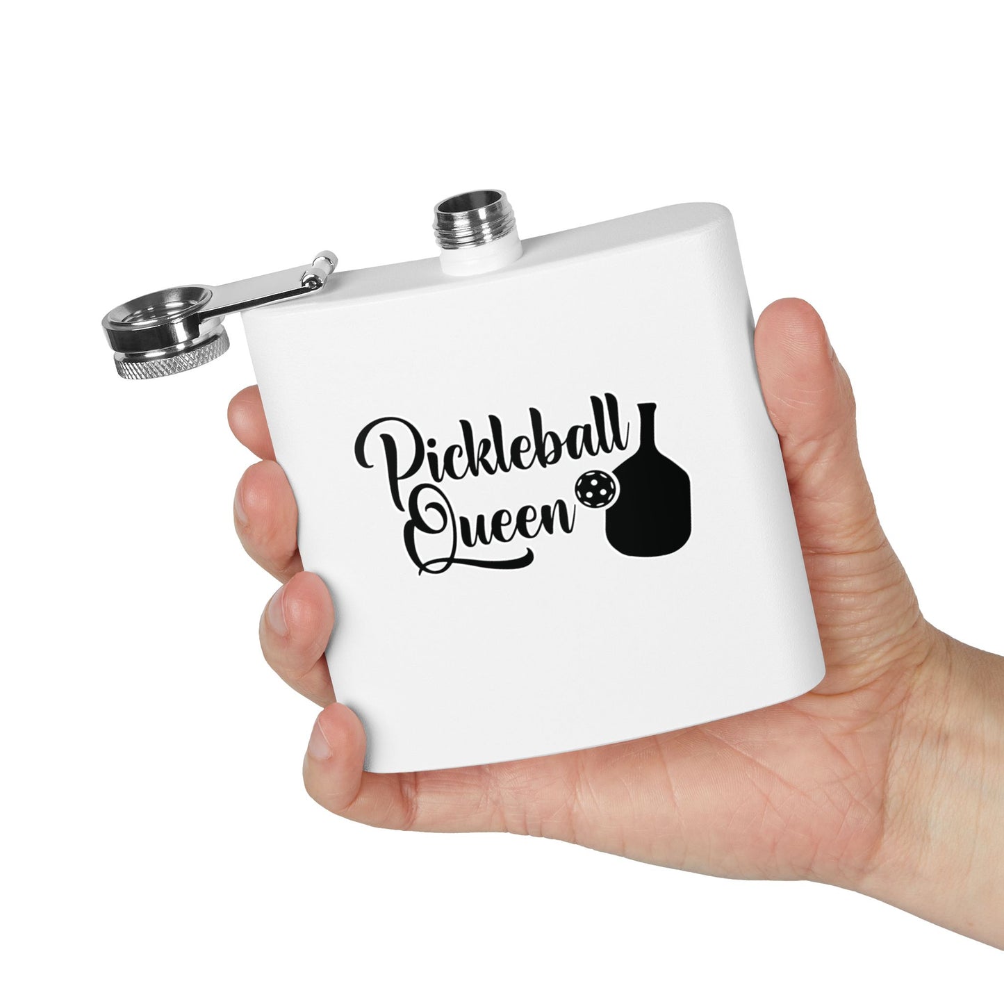 Pickleball Practical Flask - Pickleball Queen