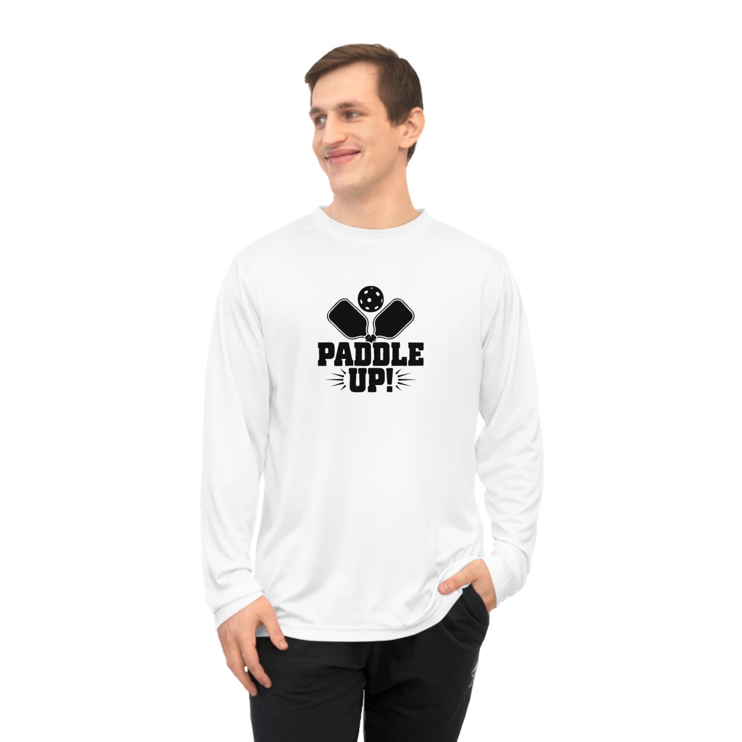 Men's Energetic Pickleball Long Sleeves top - Paddle Up