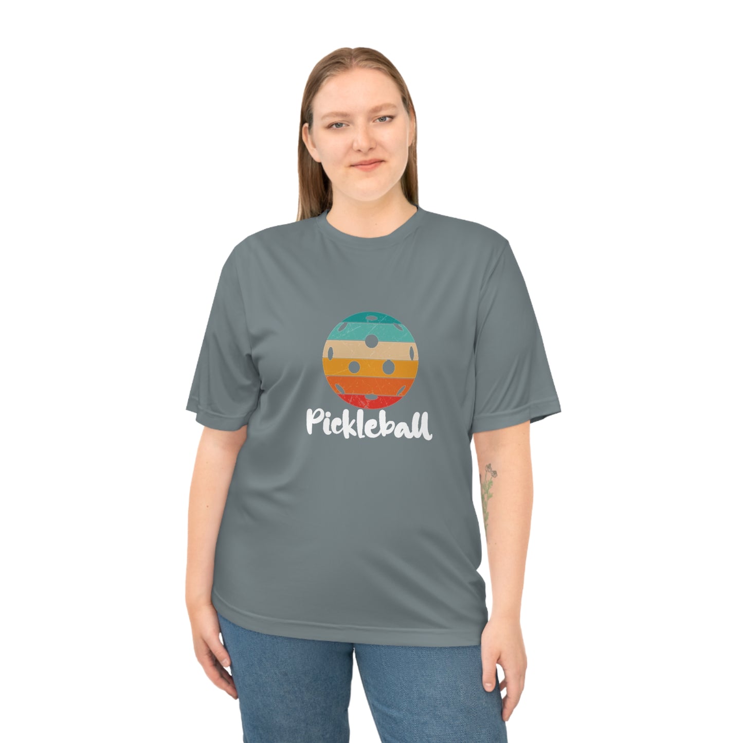 Women's Funny Pickleball T-Shirt - Pickleball & Ball