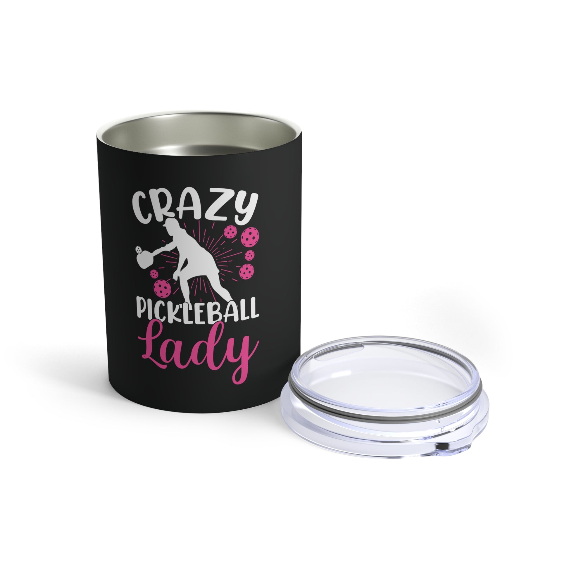 Pickleball Quirky Tumbler - Crazy Pickleball Lady