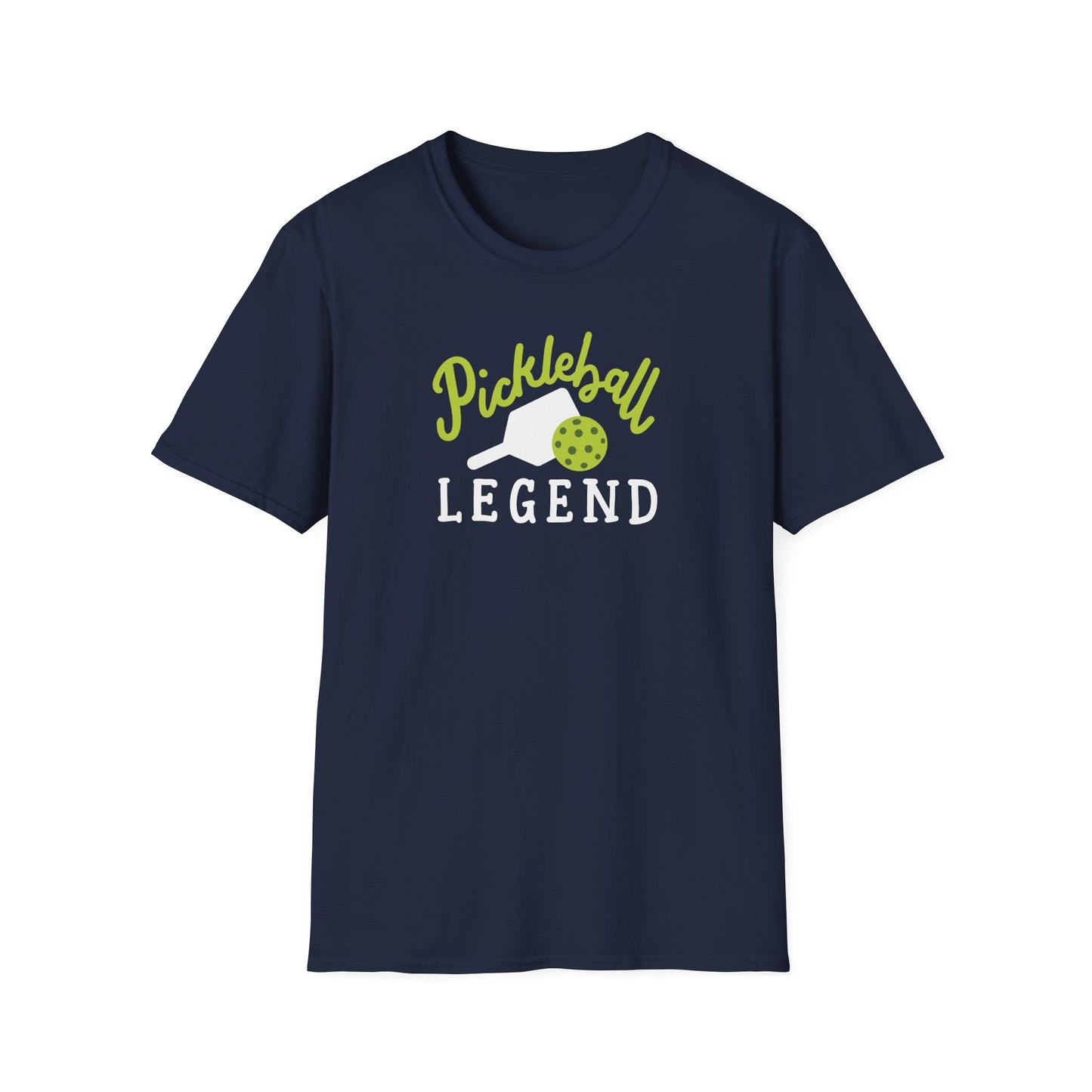 Men's Lightweight Pickleball T-shirt - Pickleball Legend Navy
