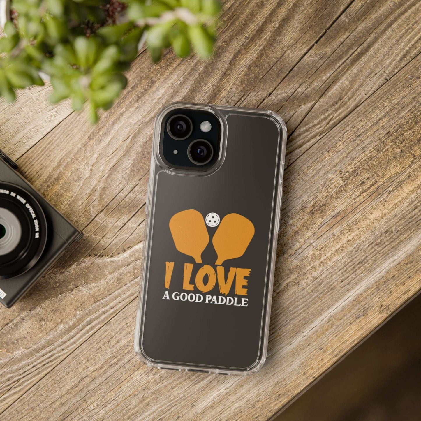 Pickleball Durable Phone case - I Love a Good Paddle