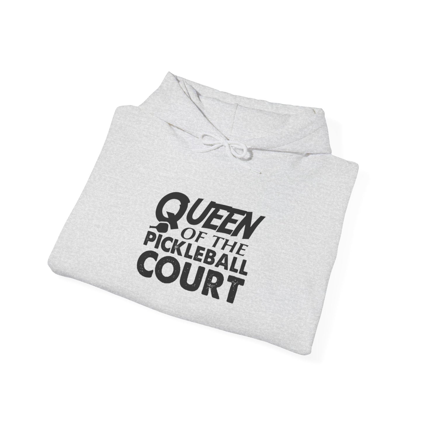 Women's Comfy Pickleball Hoodie - Queen of the Pickleball Court