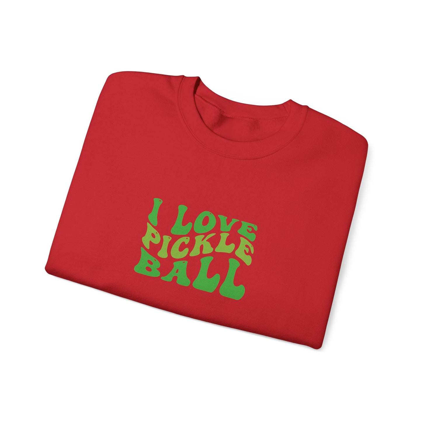 Women's Soft Pickleball Sweatshirt - I Love Pickleball