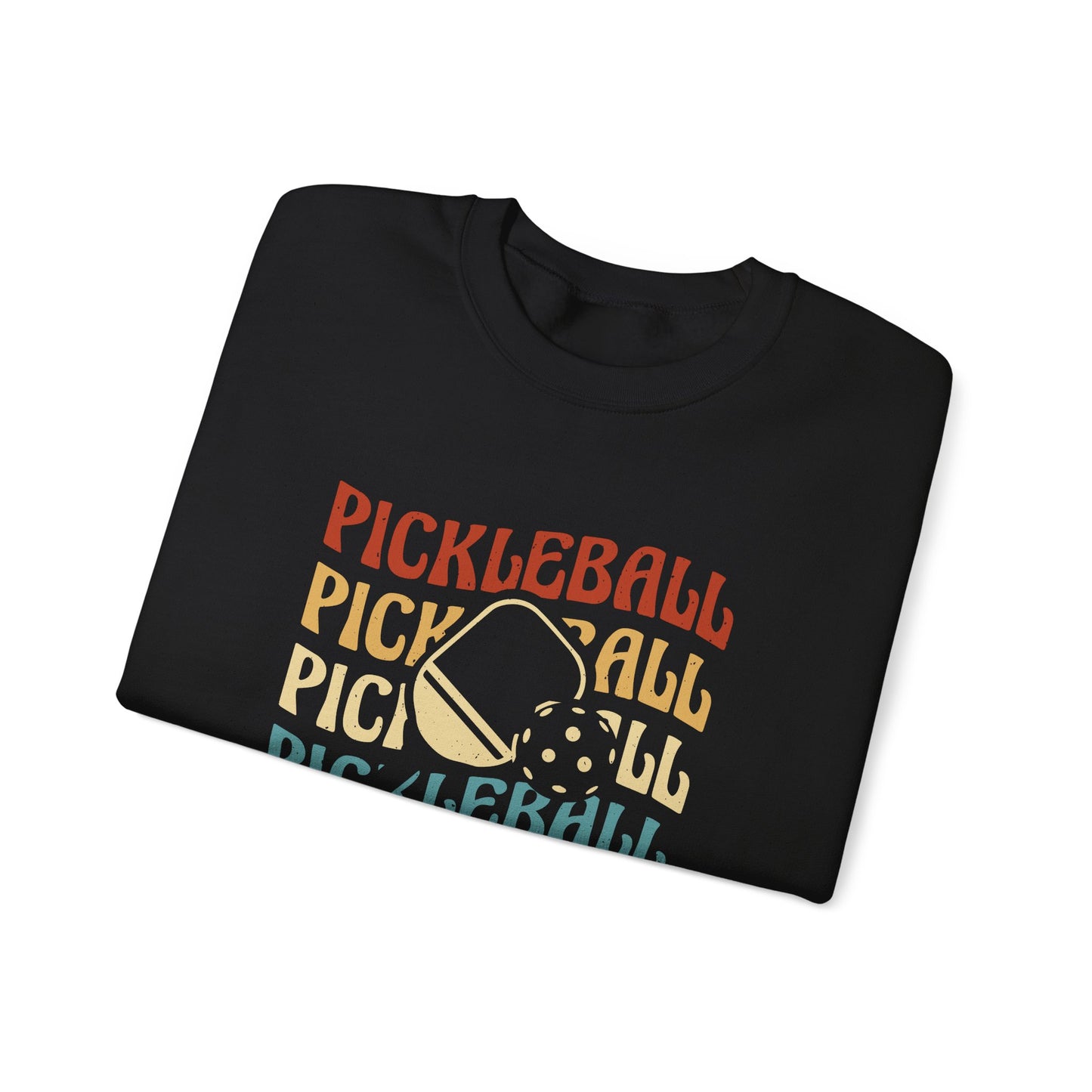Men's Playful Pickleball Sweatshirt - Pickleball Wave
