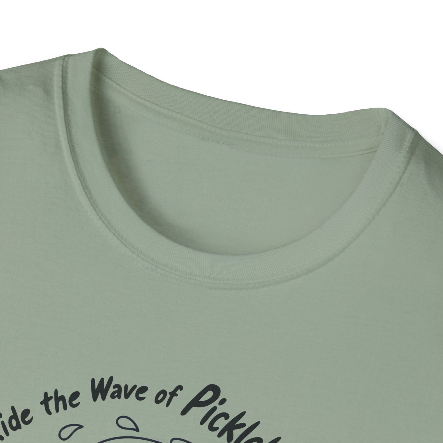 Men's Comfy Pickleball T-shirt - Ride the Wave of Pickleball
