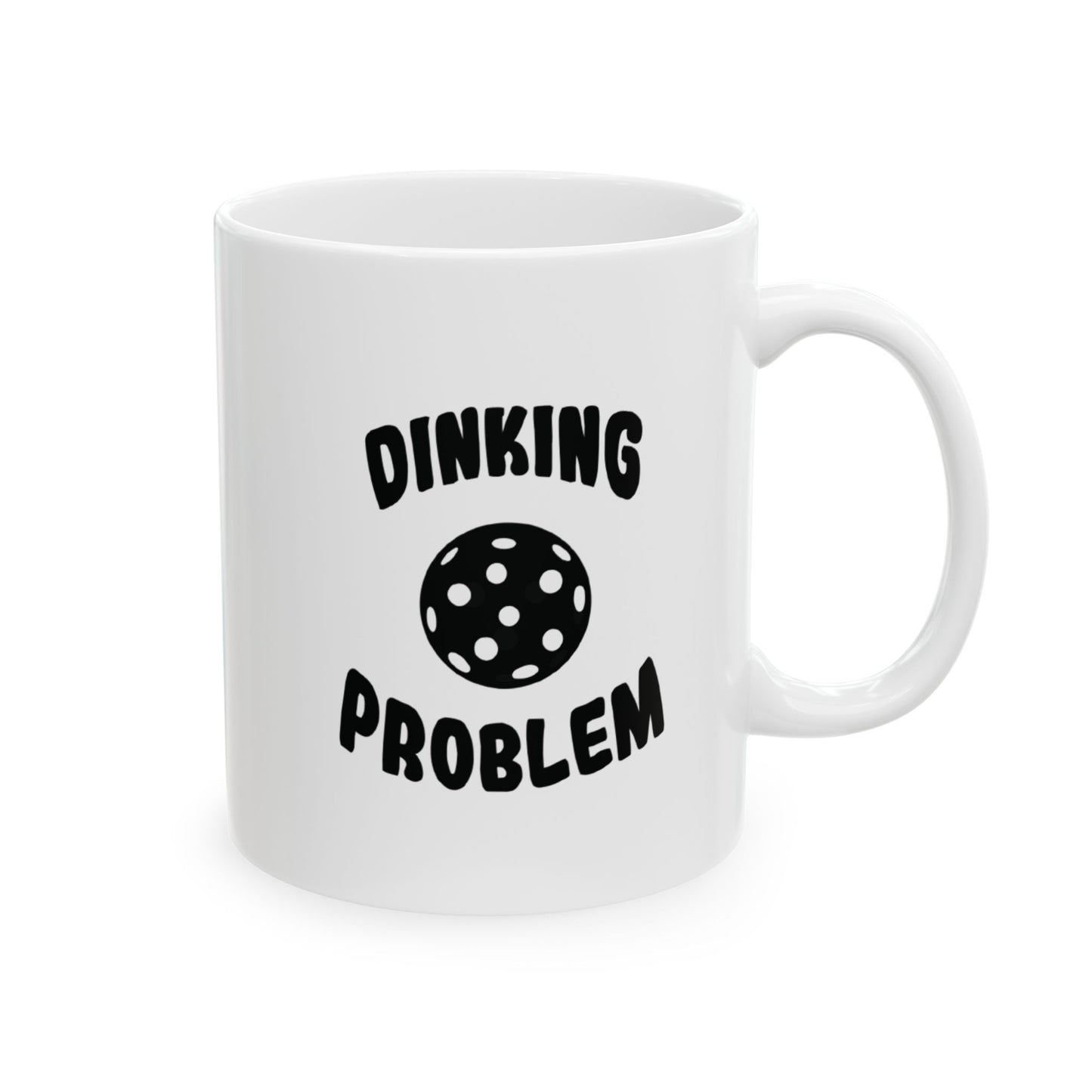 Pickleball Playful Mug - Dinking Problem White