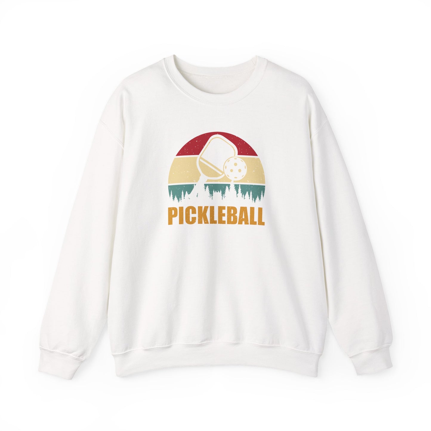Men's Comfy Pickleball Sweatshirt - Pickleball Retro