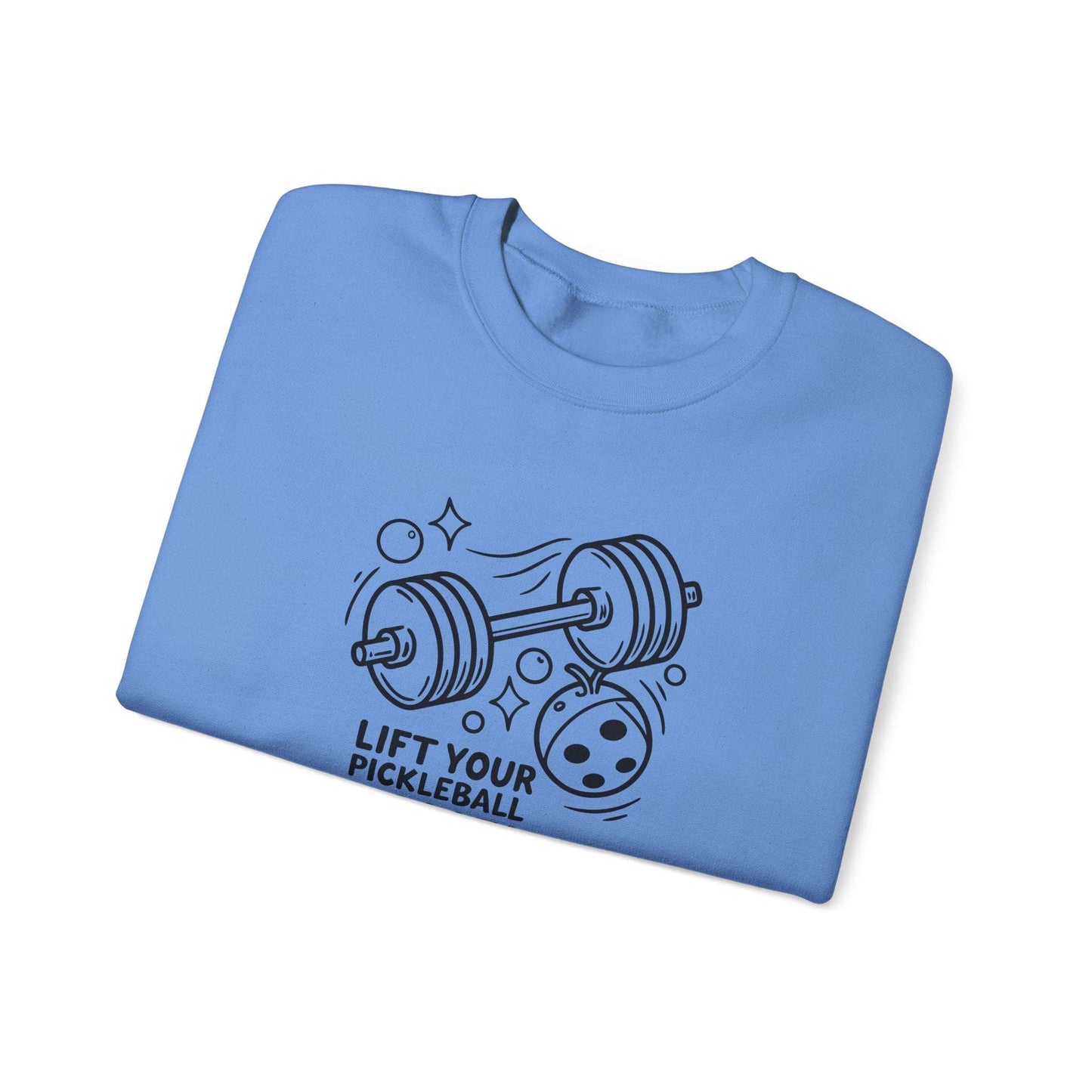Men's Energetic Pickleball Sweatshirt - Lift Your Pickleball Game