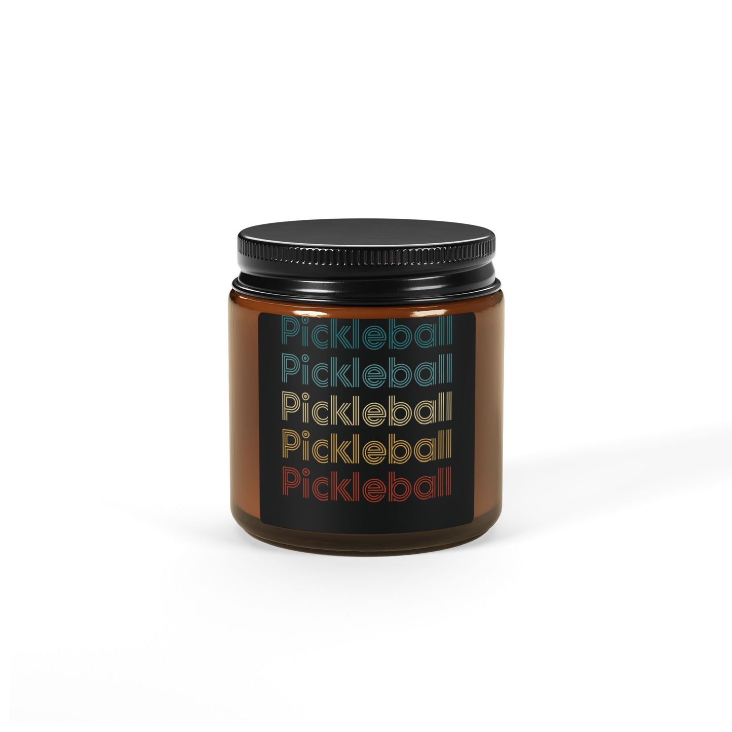Pickleball Fun Candle - Pickleball Repeat Amber