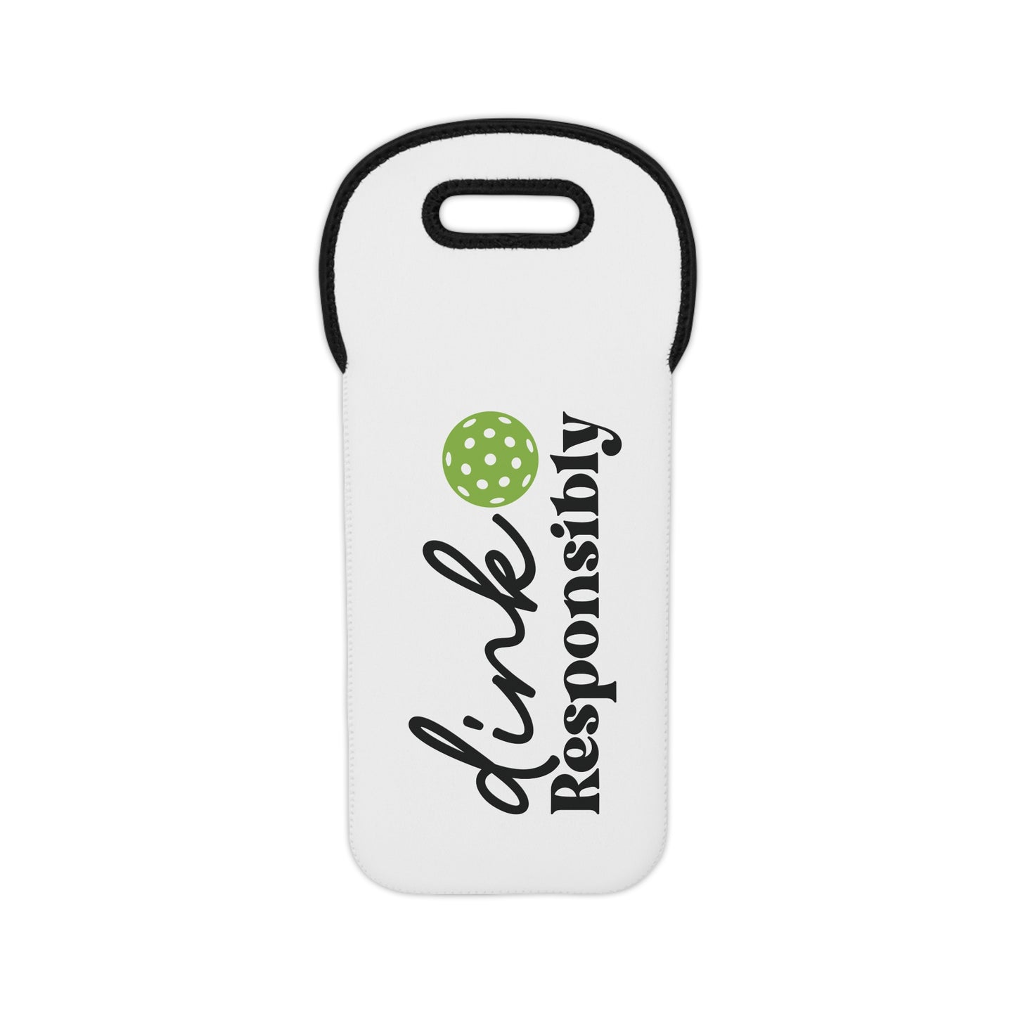 Pickleball Durable Wine Tote Bag - Dink Responsibly