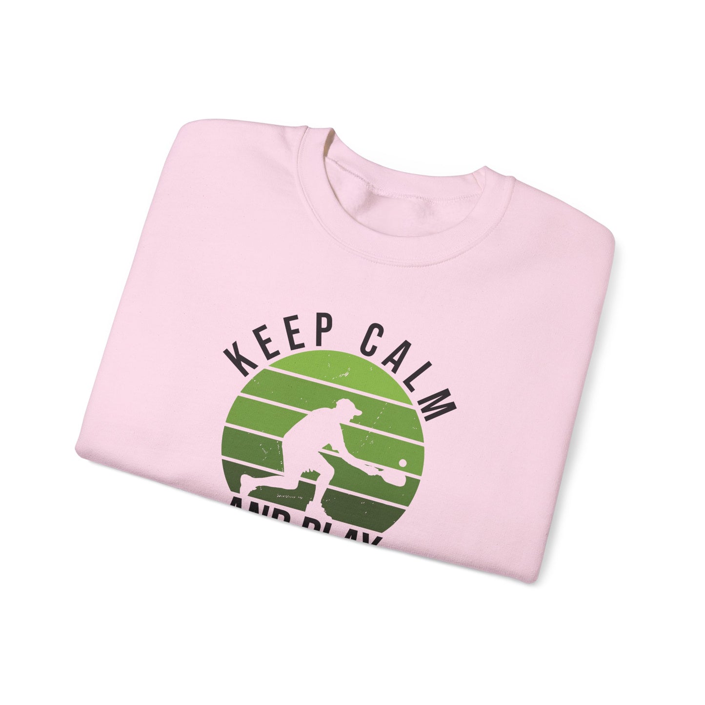 Women's Comfy Pickleball Sweatshirt - Keep Calm and Play