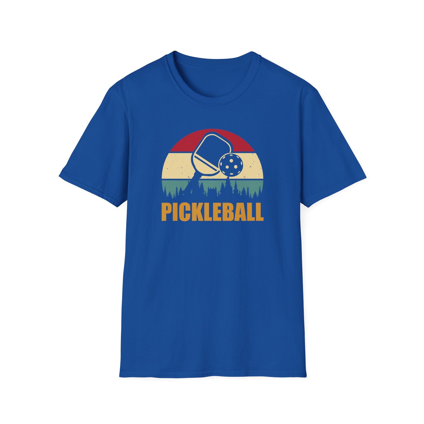 Women's Stylish Pickleball T-shirt - Pickleball Retro