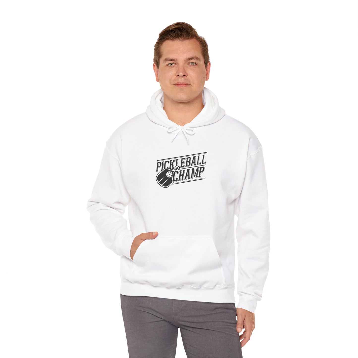 Men's Stylish Pickleball Hoodie - Pickleball Champ