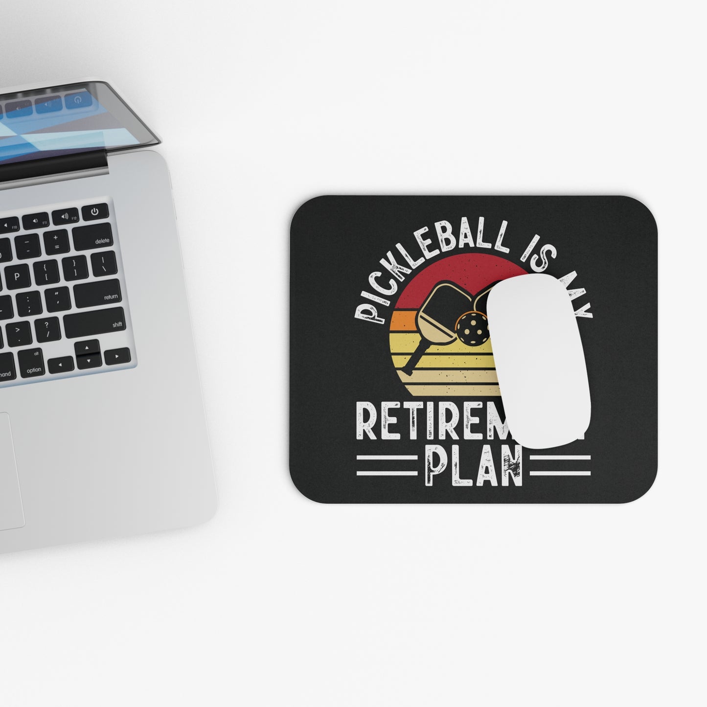 Pickleball Playful Mouse pad - Pickleball Is My Retirement Plan