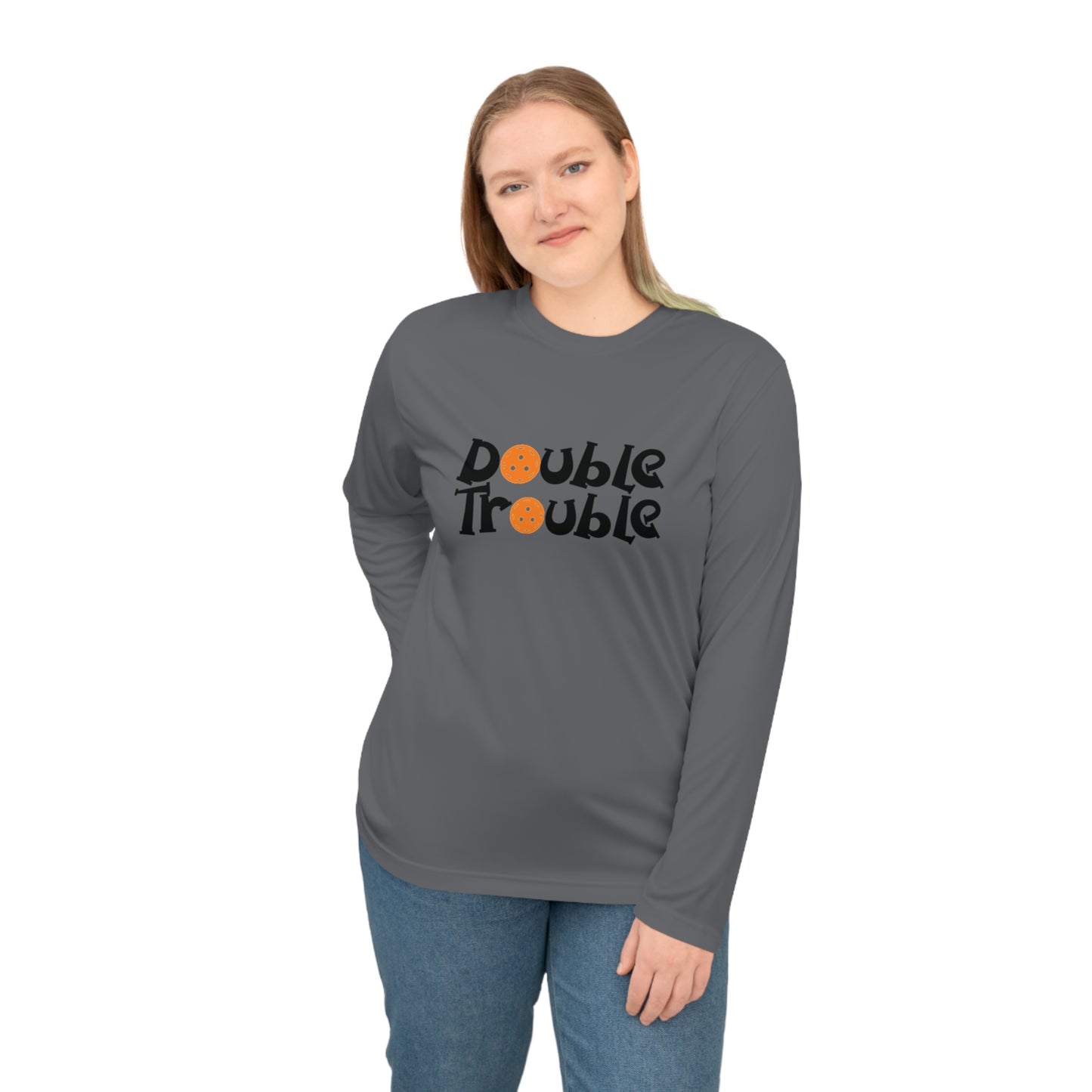 Women's Practical Pickleball Long Sleeves top - Double Trouble