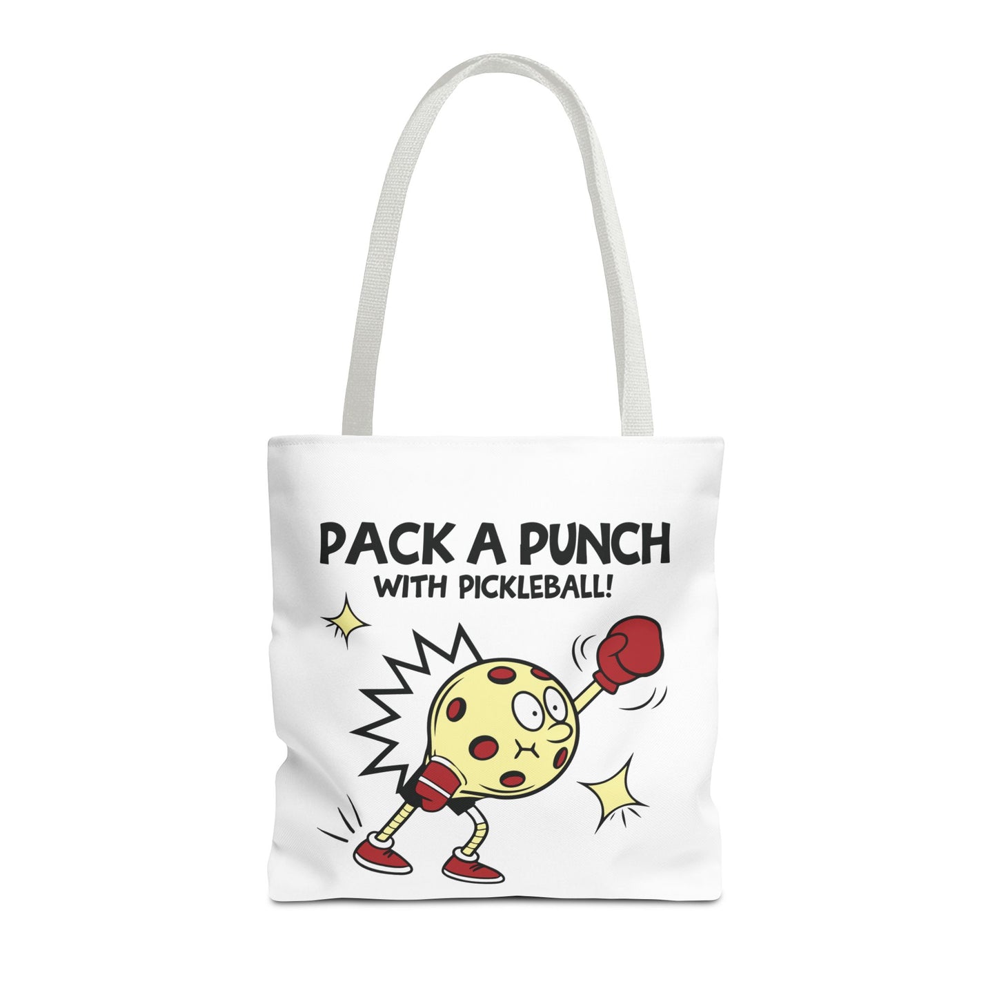 Pickleball Stylish Tote Bag - Pack a Punch with Pickleball