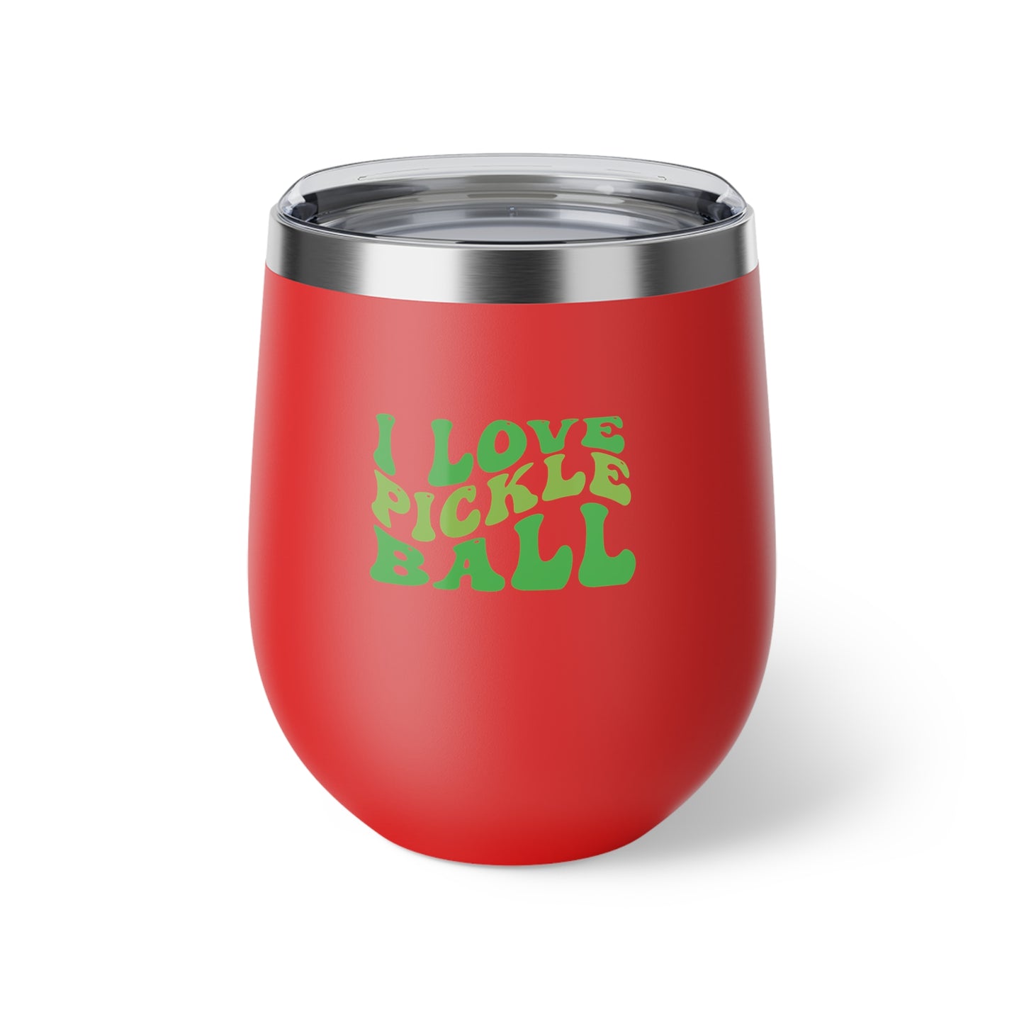 Pickleball Durable Cup - I Love Pickleball Red