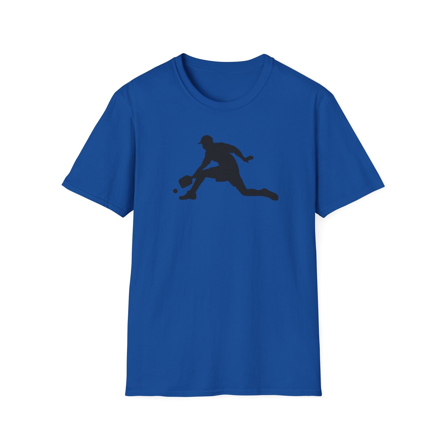 Men's Unique Pickleball T-shirt - Pickleball Player Royal