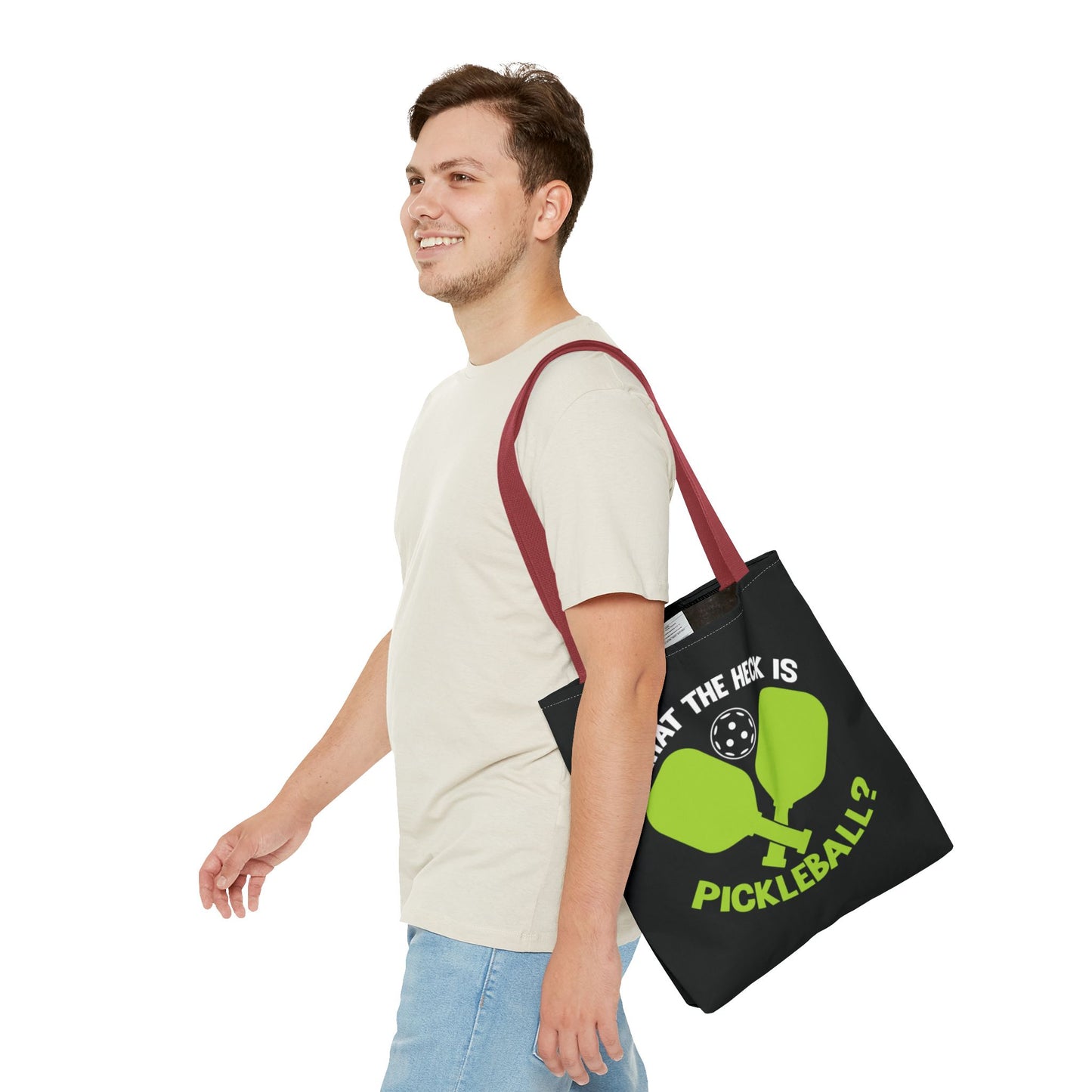 Pickleball Durable Tote Bag - What the Heck Is Pickleball?