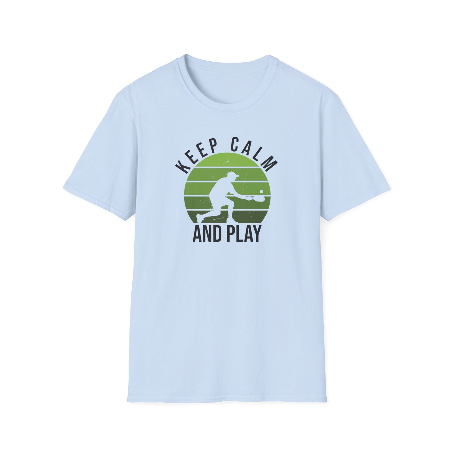 Women's Playful Pickleball T-shirt - Keep Calm and Play