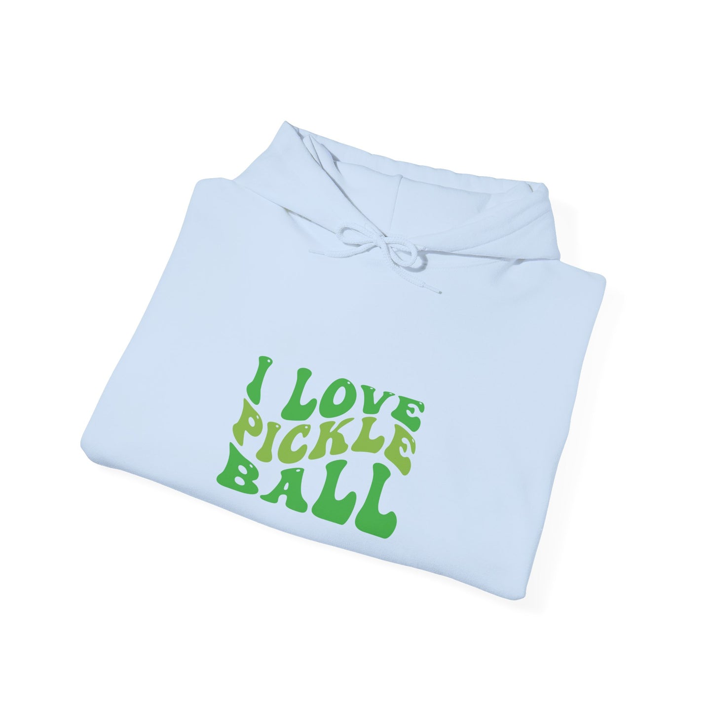 Women's Soft Pickleball Hoodie - I Love Pickleball