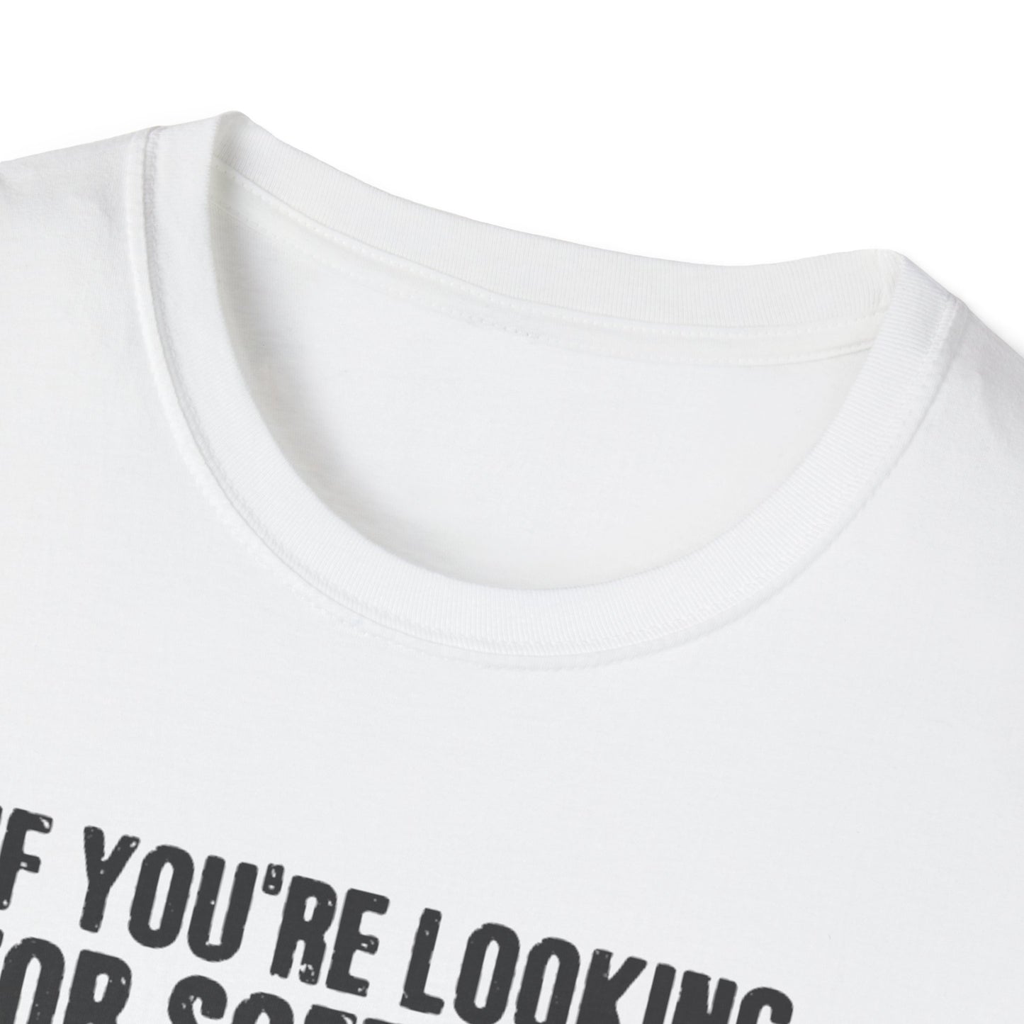 Men's Witty Pickleball T-shirt - Looking for Soft Serve? Get Ice Cream