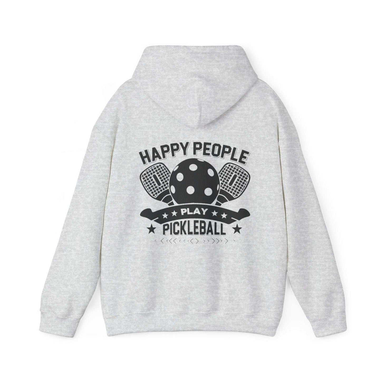 Men's Playful Pickleball Hoodie - Happy People Play Pickleball