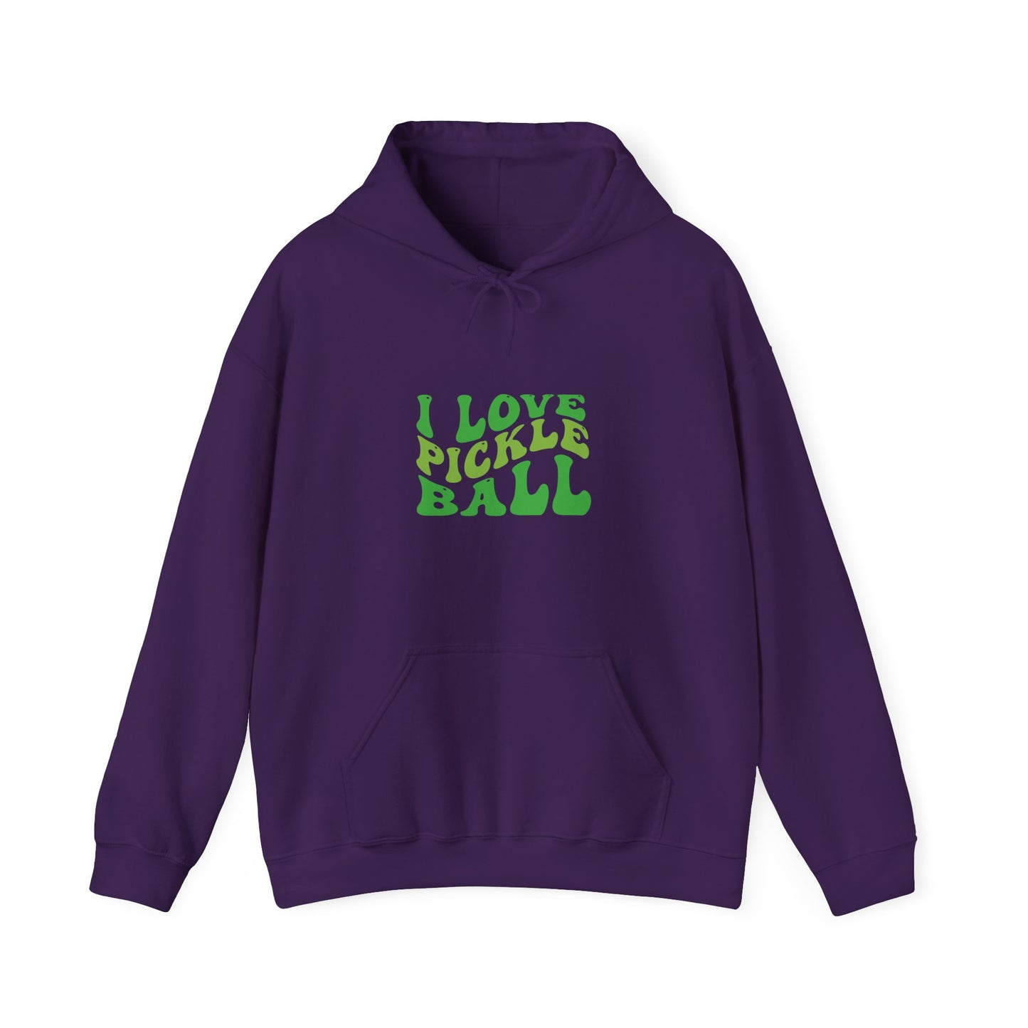 Women's Soft Pickleball Hoodie - I Love Pickleball