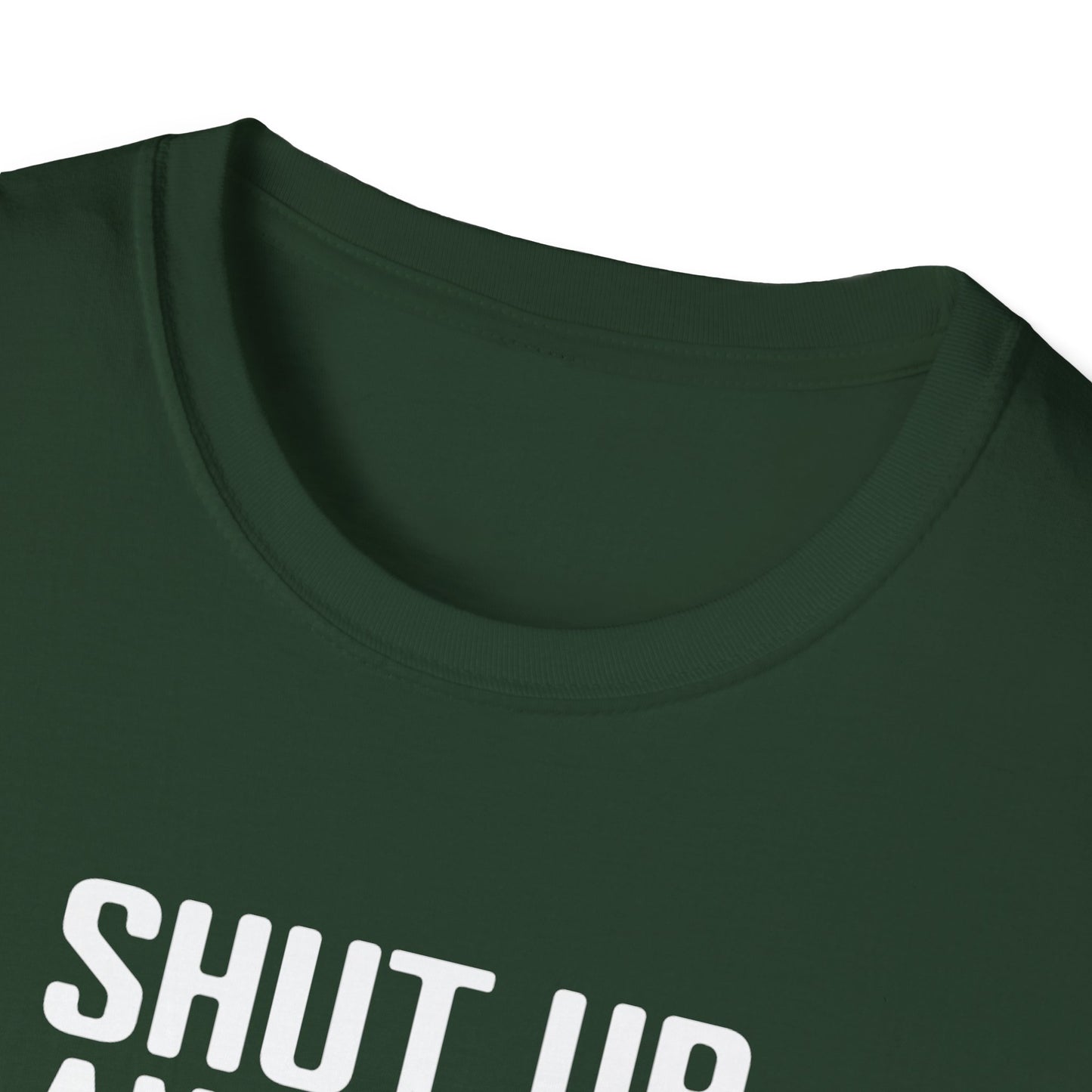 Men's Funny Pickleball T-shirt - Shut Up and Dink