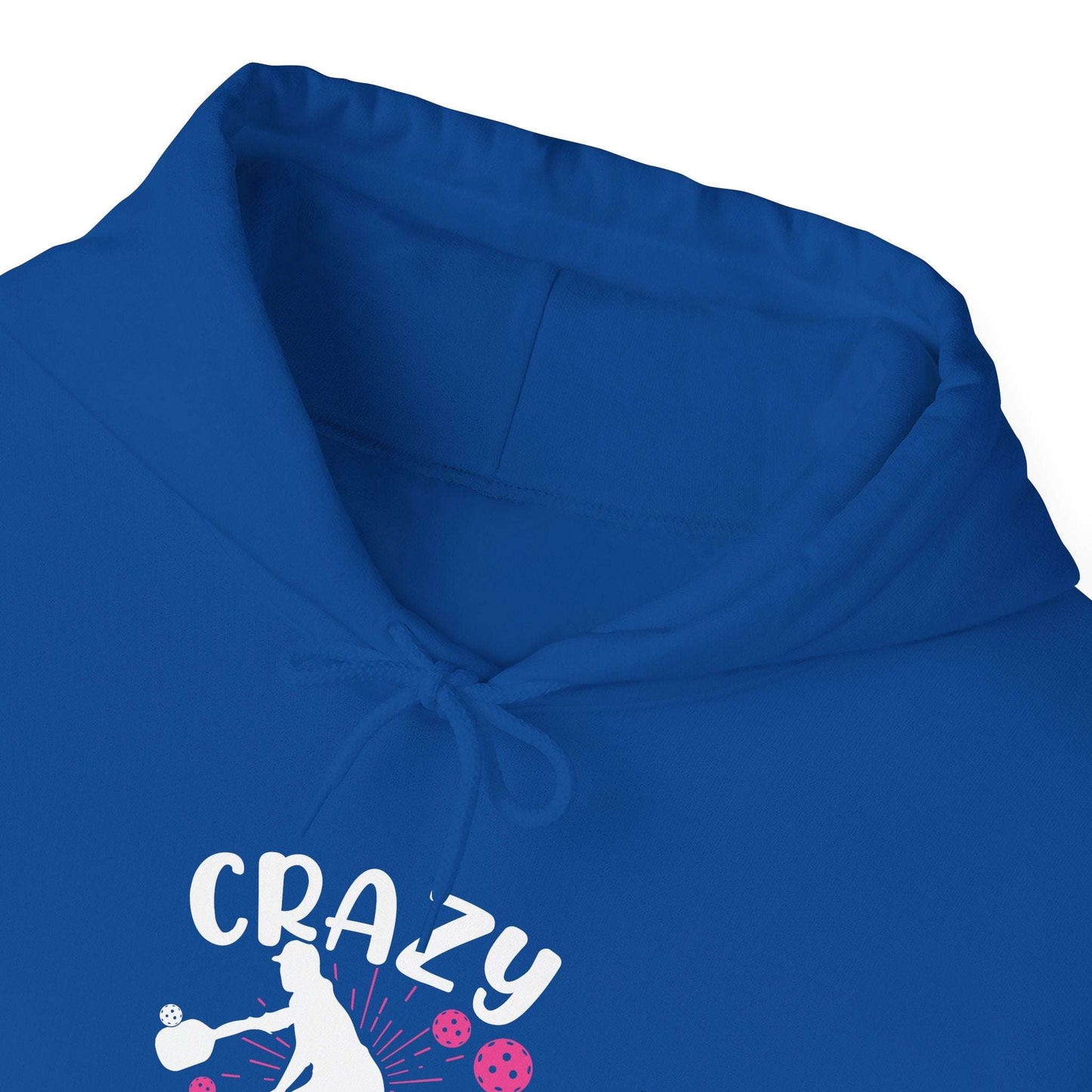 Women's Stylish Pickleball Hoodie - Crazy Pickleball Lady