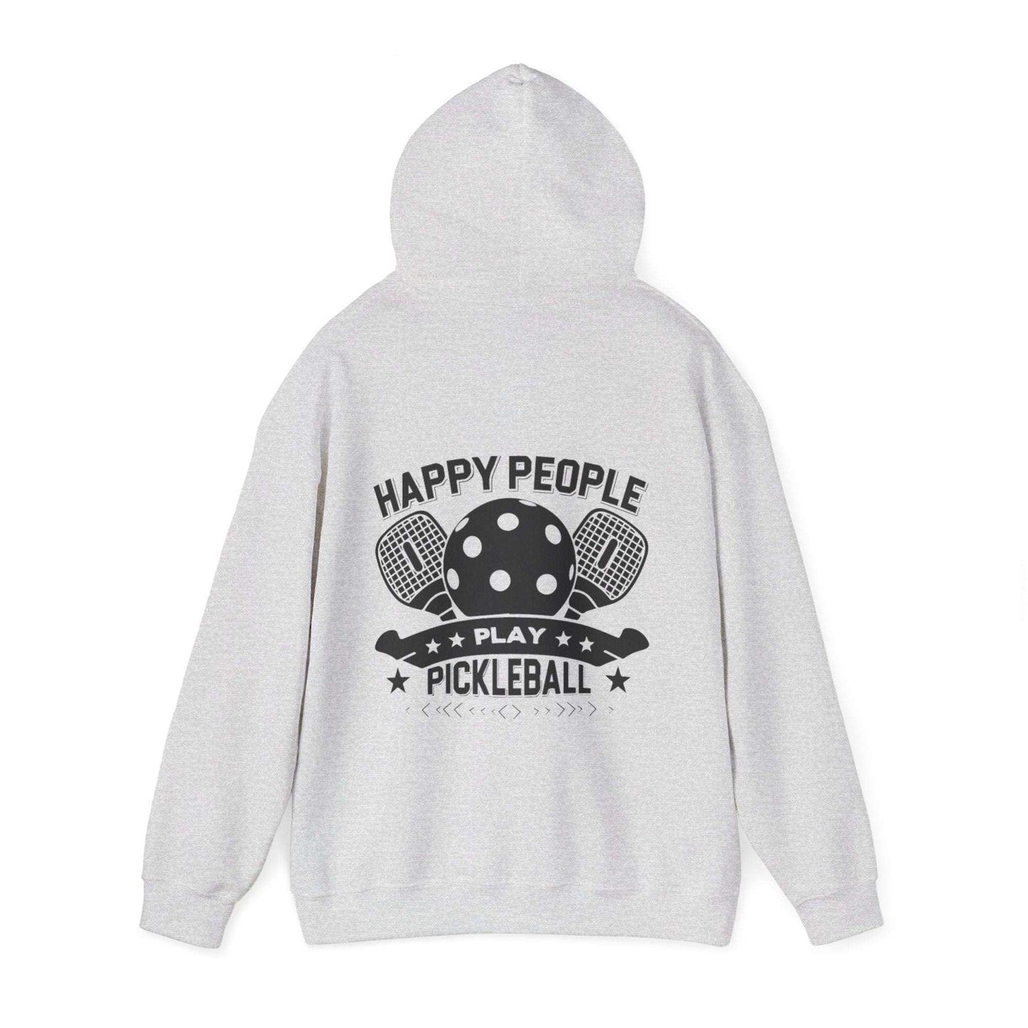 Men's Playful Pickleball Hoodie - Happy People Play Pickleball