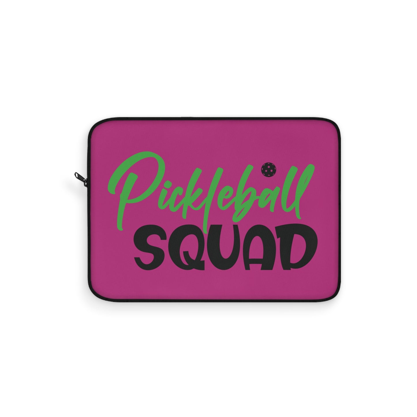 Pickleball Vibrant Laptop Sleeve - Pickleball Squad Pink