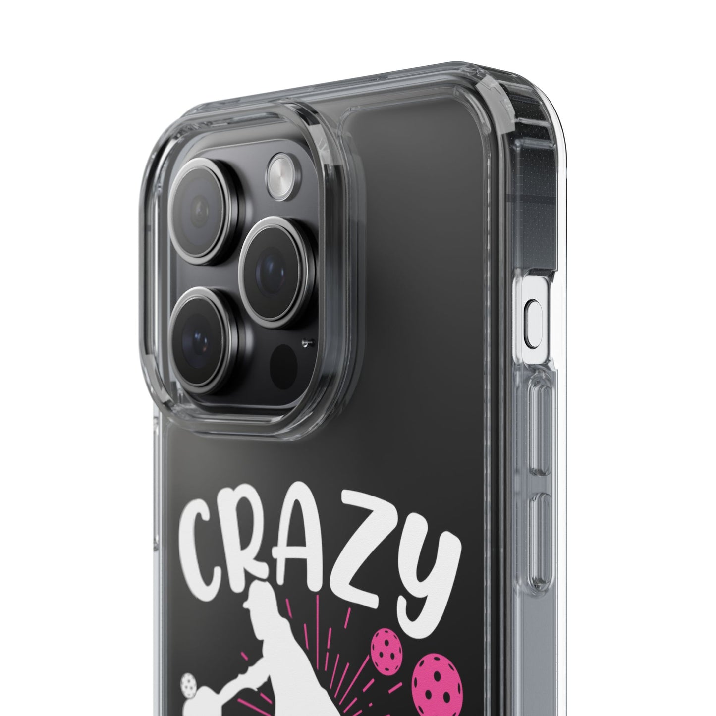 Pickleball Funny Phone case - Crazy Pickleball Lady